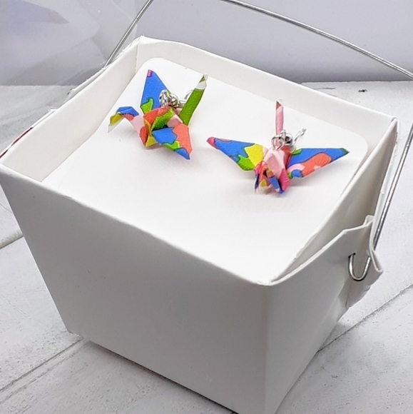 Artisan Jewelry - Origami earrings